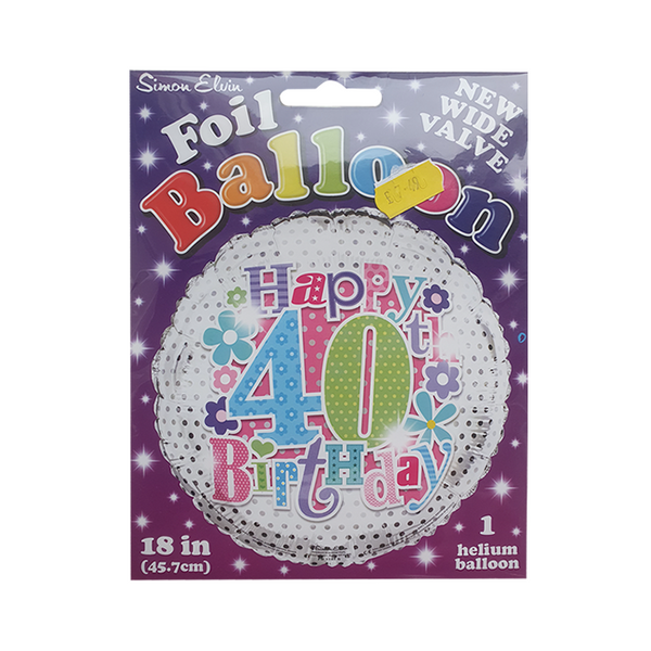Birthday - Balloon - Penblwydd