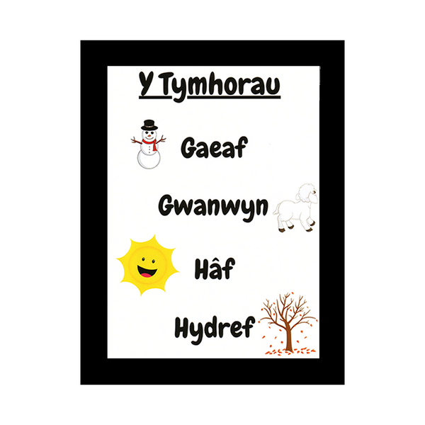 Print Y Tymhorau