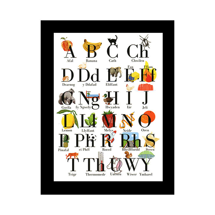 Print Yr Wyddor | Alphabet Print – Siop Y Post