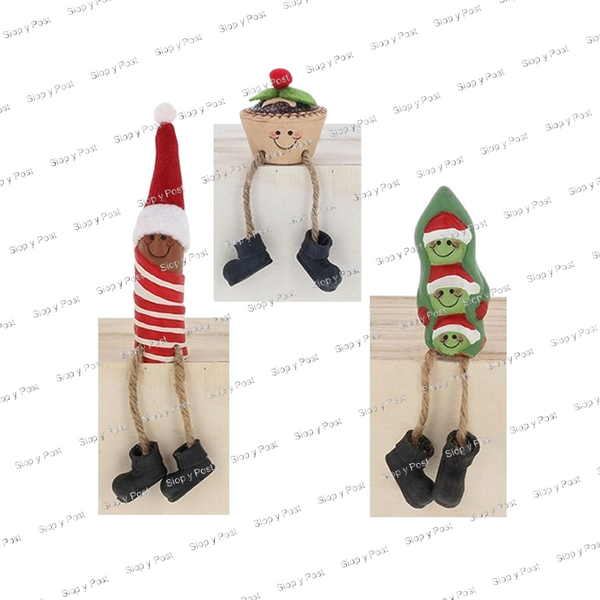 Festive Dinner Decoration Dangle Leg Small