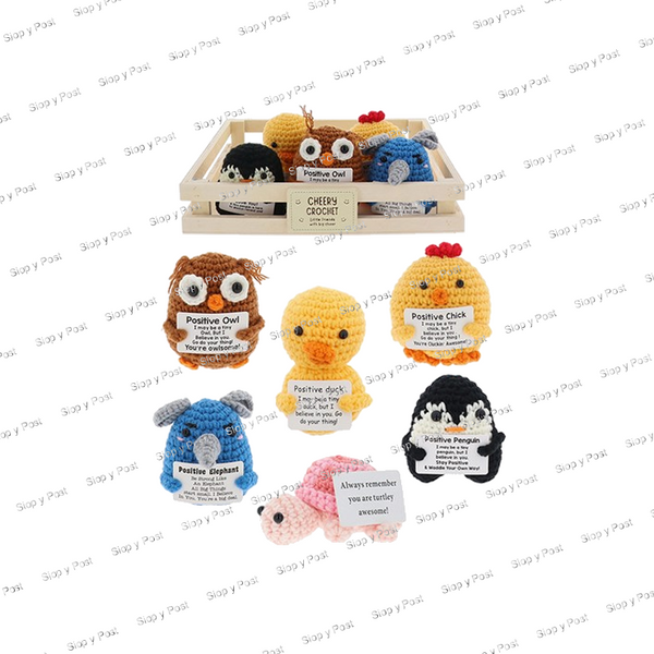 Creaduriaid Crosio Cheery Chums | Cheery Chums Crochet Critters