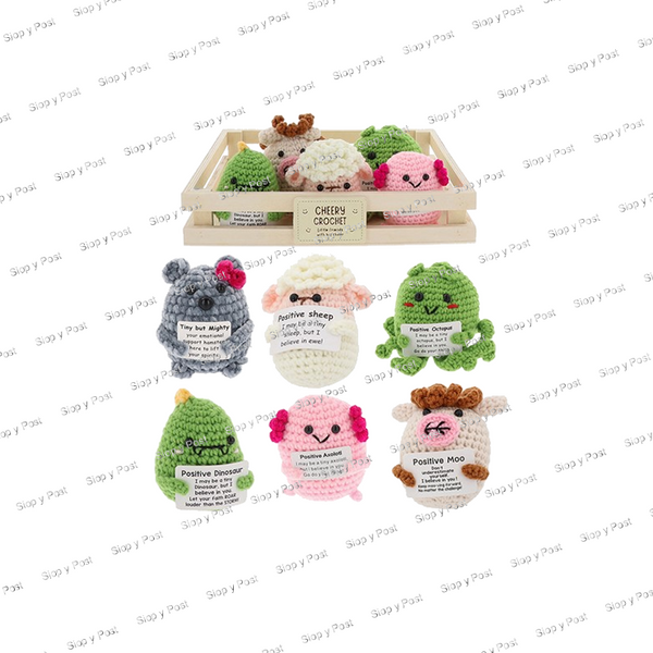 Creaduriaid Crosio Cheery Chums | Cheery Chums Crochet Critters