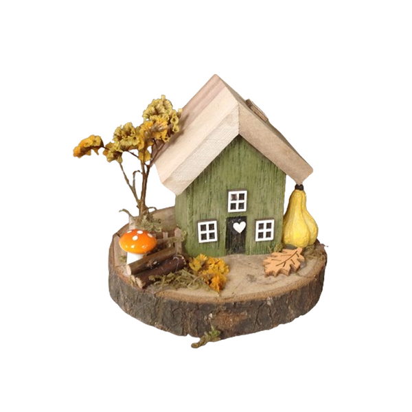 Spring Folk Art Cottages