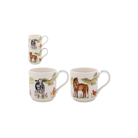 Mwg y gellir ei bentyrru - Farmhouse - Stackable mug