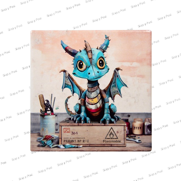 Coaster - Bug Art Scrap Collection