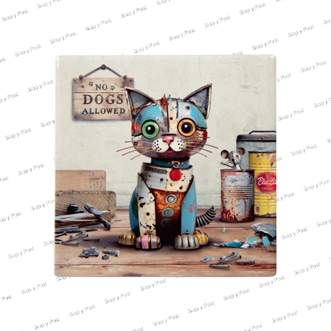 Coaster - Bug Art Scrap Collection
