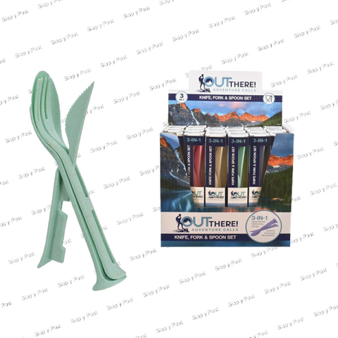 Cyllyll a ffyrc gwersylla - Camping cutlery