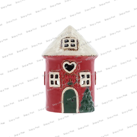 Pottery Christmas cottages