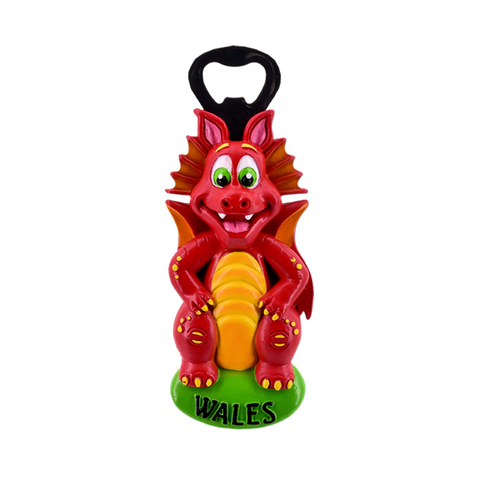 Welsh Dragon based bottle opener - Agorwr poteli wedi'i seilio ar Draig Gymreig
