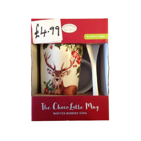 Mwg Carw Choco Latte Stag Mug