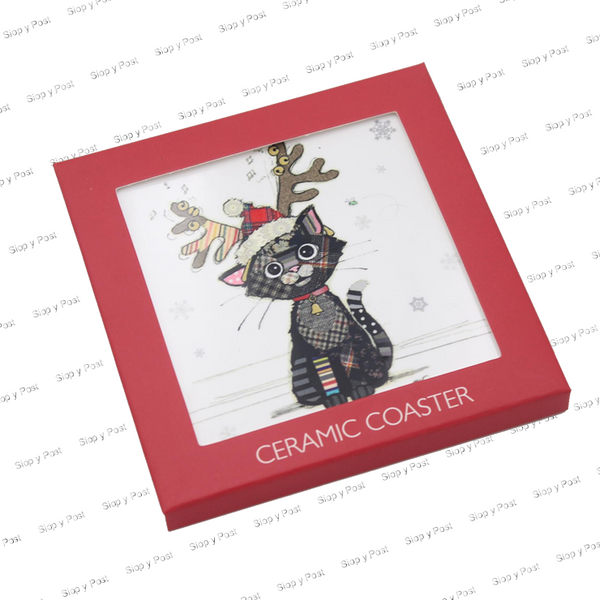 Coaster - Christmas Bug Art Collection