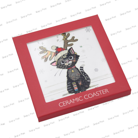 Coaster - Christmas Bug Art Collection