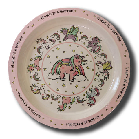 Plât Uncorn Cyntaf | My First Unicorn Plate