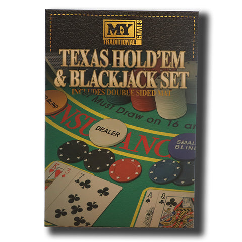 Texas Hold'em & Blackjack Set