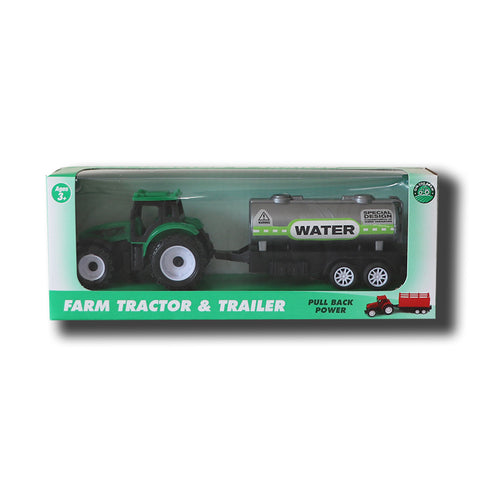 Tractor a Thancer Dwr | Tractor & Water Tanker