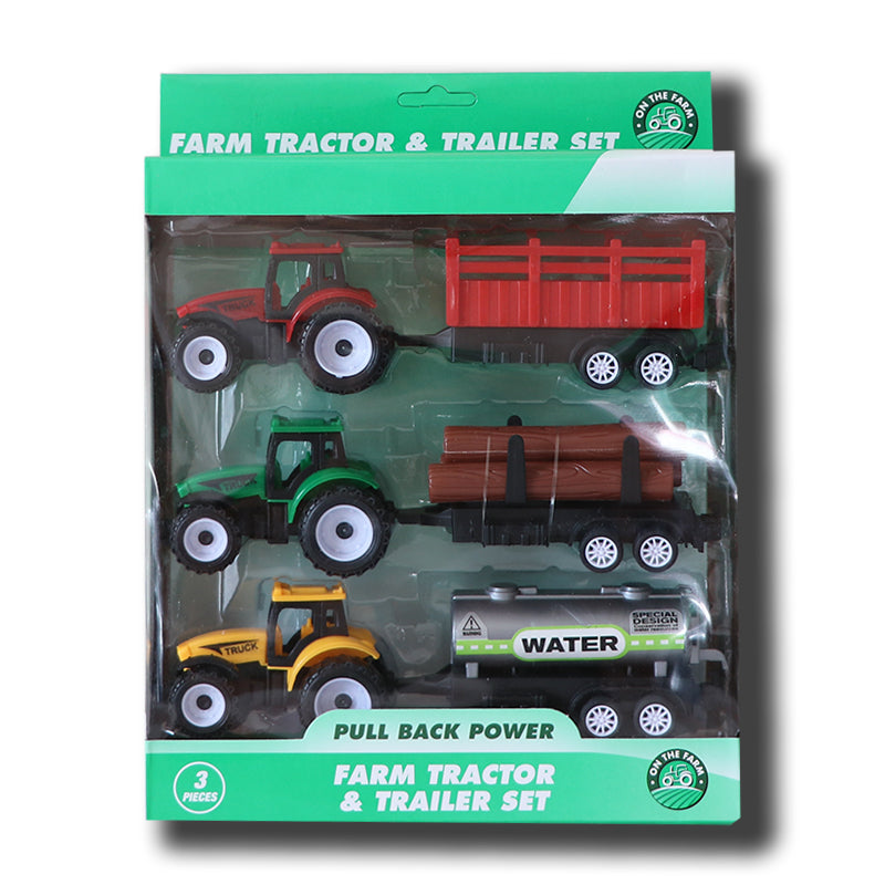 Set Tractor a Threlar | Tractor & Trailer Set