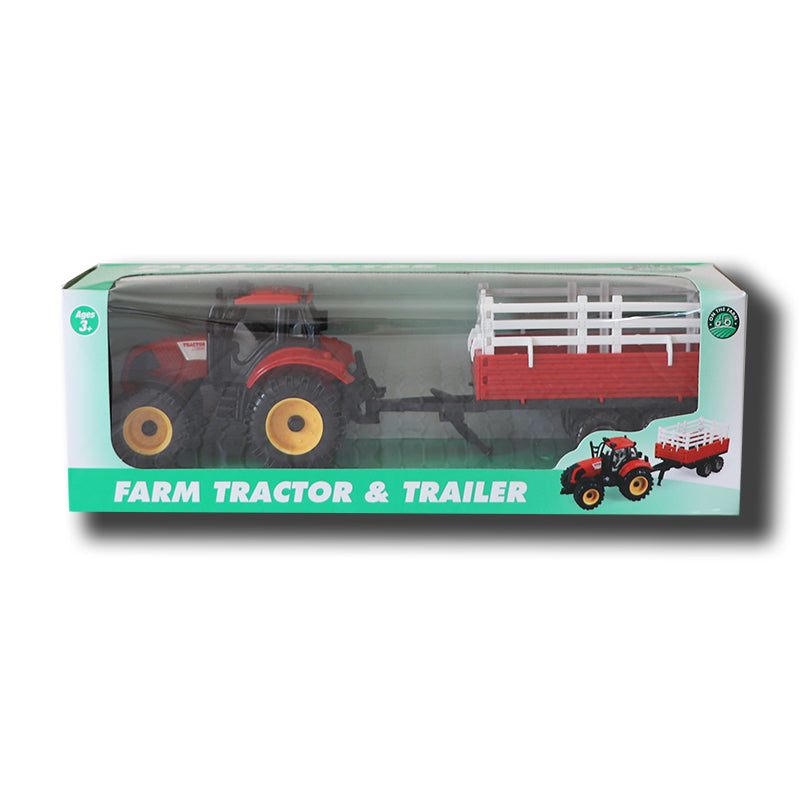 Tractor a Threlar Canolig | Medium Tractor & Trailer