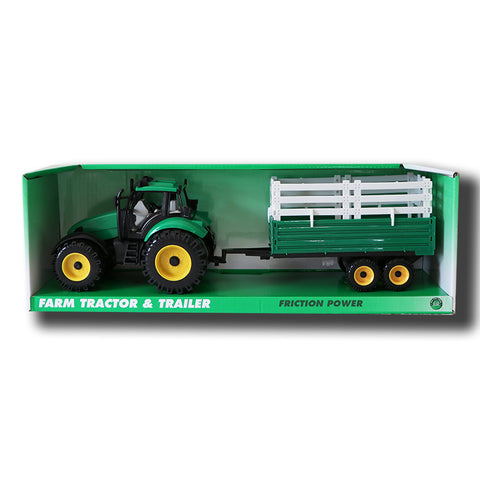 Tractor a Threlar Mawr | Large Tractor & Trailer