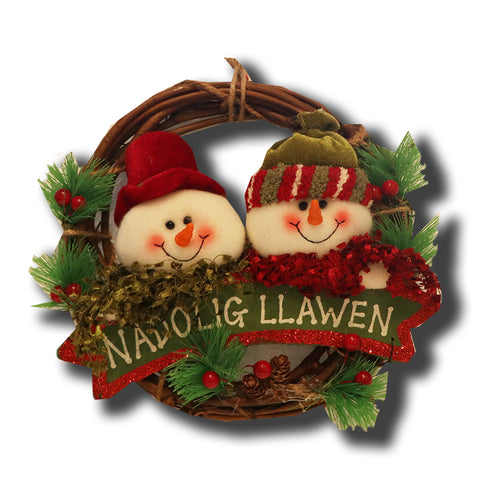 Addurniadau Nadolig Llawen | Christmas Decoration 'Nadolig Llawen'