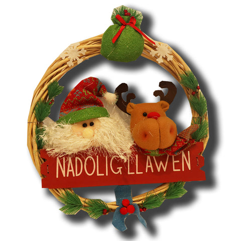 Addurniadau Nadolig Llawen | Christmas Decoration 'Nadolig Llawen'