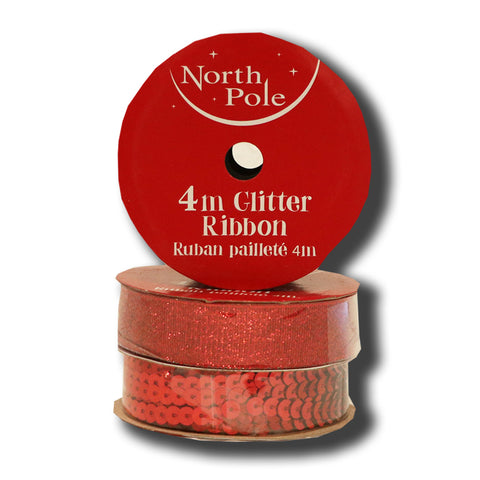 4m Glitter Ribbon Reel