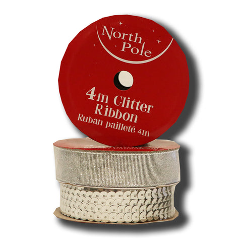 4m Glitter Ribbon Reel