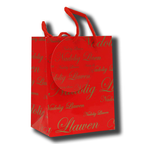 Bagiau Anrheg Nadolig Llawen - Nadolig Llawen Gift Bags