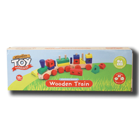 Set Drên Pren | Wooden Train Set