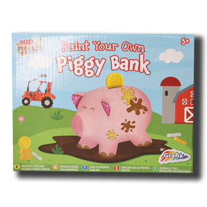 Paentio Cadw-mi-gei | Paint your own Piggy Bank