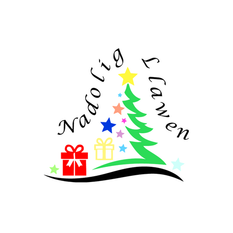 Graffeg Coeden Nadolig - Christmas Tree Graphic - SVG Download