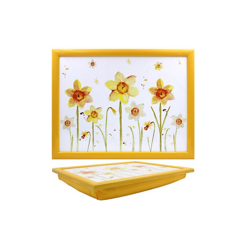 Hambwrdd glin - Cennin Pedr -  Daffodil - Lap tray
