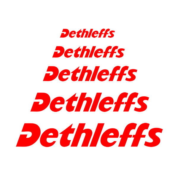 Dethleffs vinyl graphic