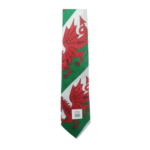 Welsh dragon-Necktie-gyda Ddraig Goch