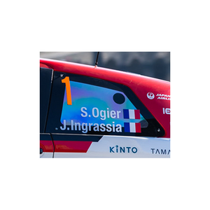 Rally car competitor name Decals