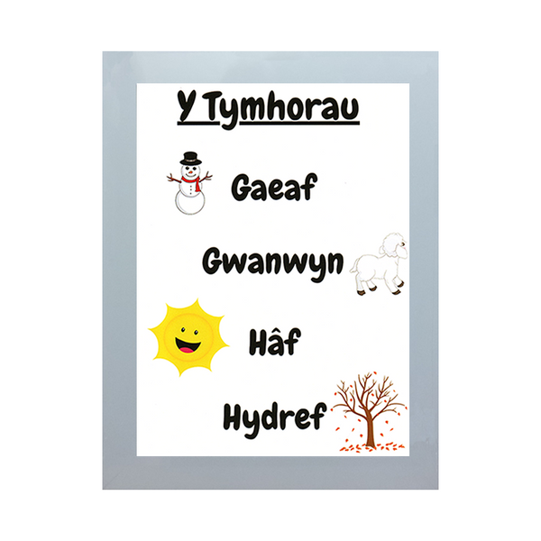 Print Y Tymhorau