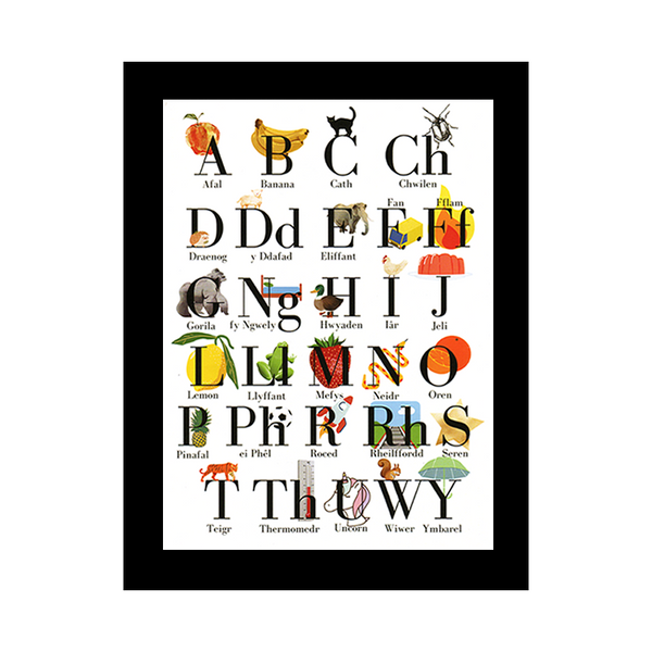 Print yr Wyddor | Alphabet Print